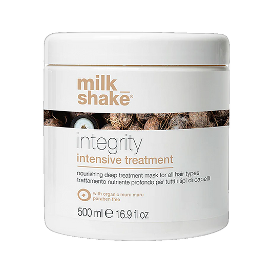 Milkshake Integrity Intensive Treatment 500ml salon size on transparent background
