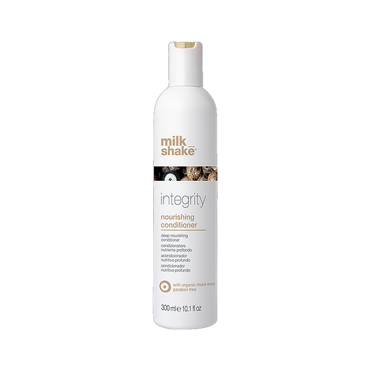 Milkshake Integrity Nourishing Conditioner 300ml with muru muru butter on transparent background