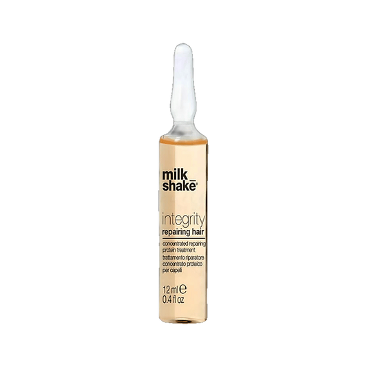 Milkshake Integrity Repairing Hair Lotion vials treatment on transparent background