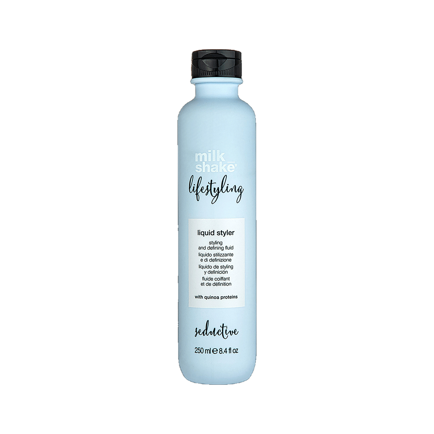 Milkshake Lifestyling Liquid Styler flexible styling liquid on transparent background