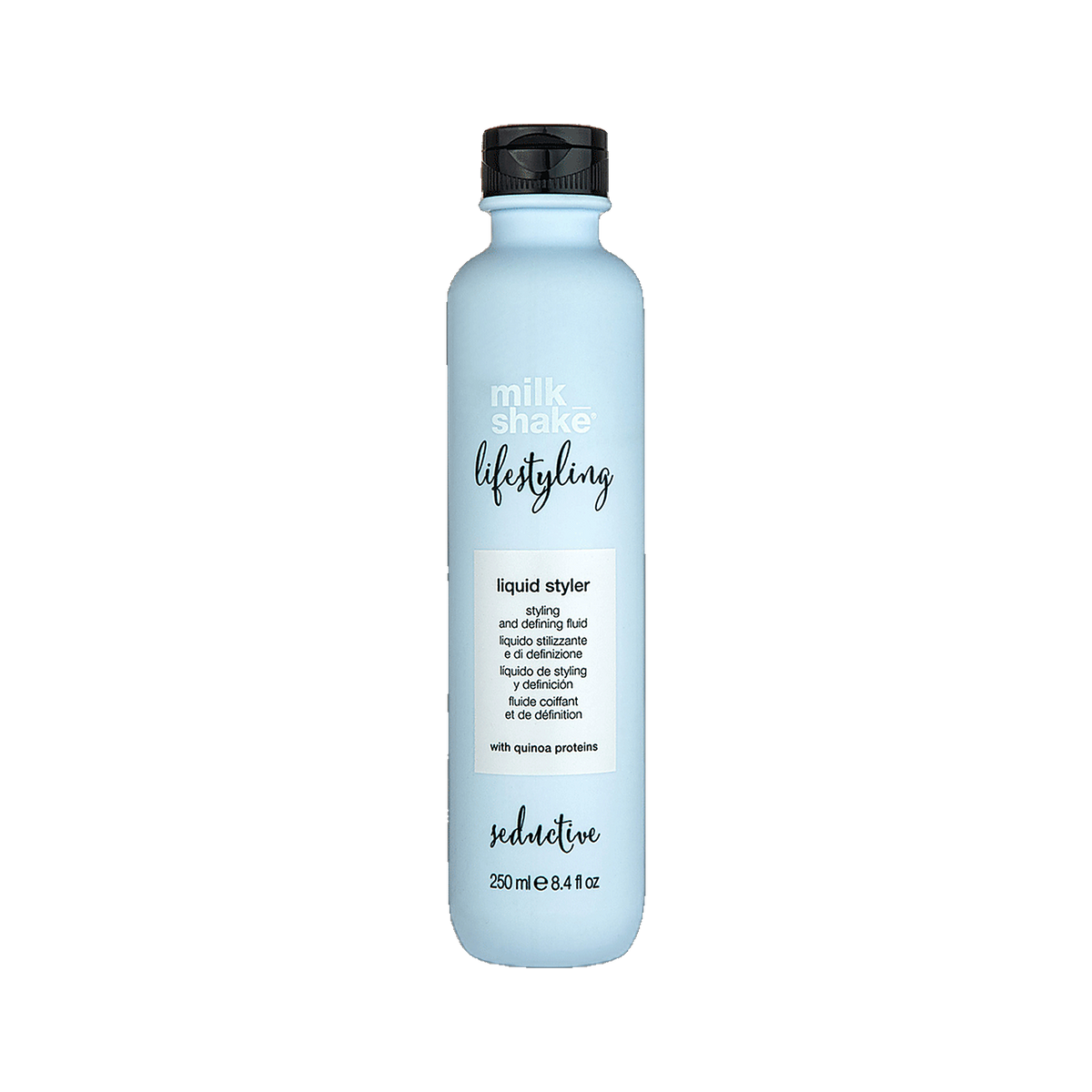 Milkshake Lifestyling Liquid Styler flexible styling liquid on transparent background