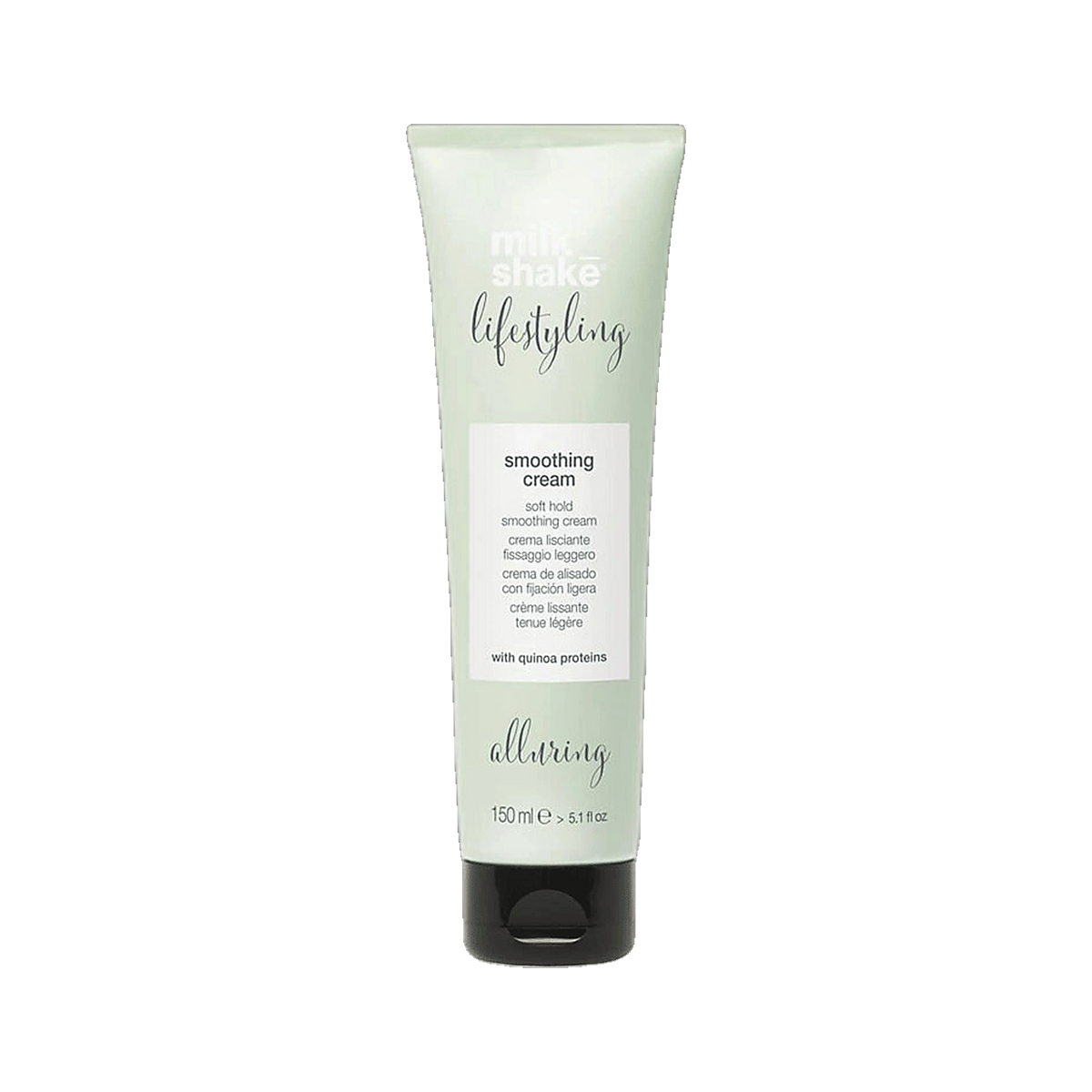 Milkshake Lifestyling Smoothing Cream anti-frizz styling cream on transparent background