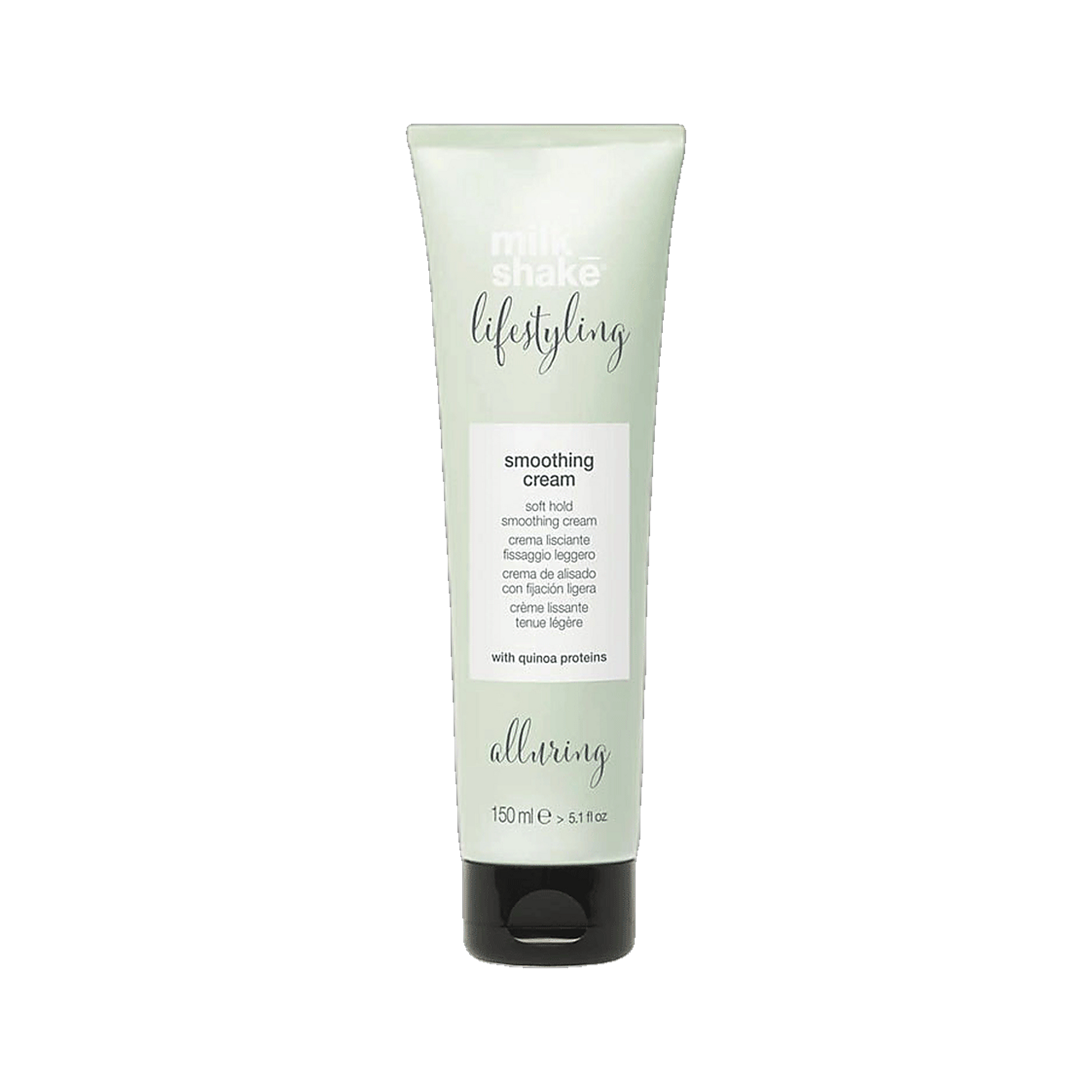 Milkshake Lifestyling Smoothing Cream anti-frizz styling cream on transparent background