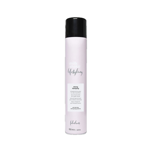 Milkshake Lifestyling Strong Hold Hairspray lasting hold on transparent background