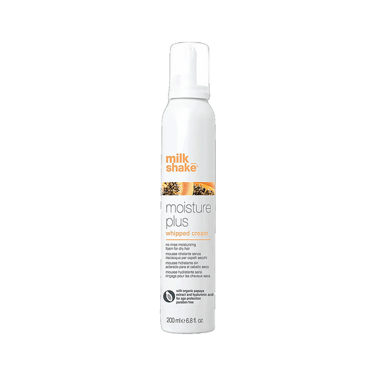 Milkshake Moisture Plus Whipped Cream hydrating leave-in foam on transparent background