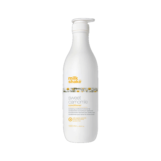 Milkshake Sweet Camomile Conditioner 1L salon size on transparent background