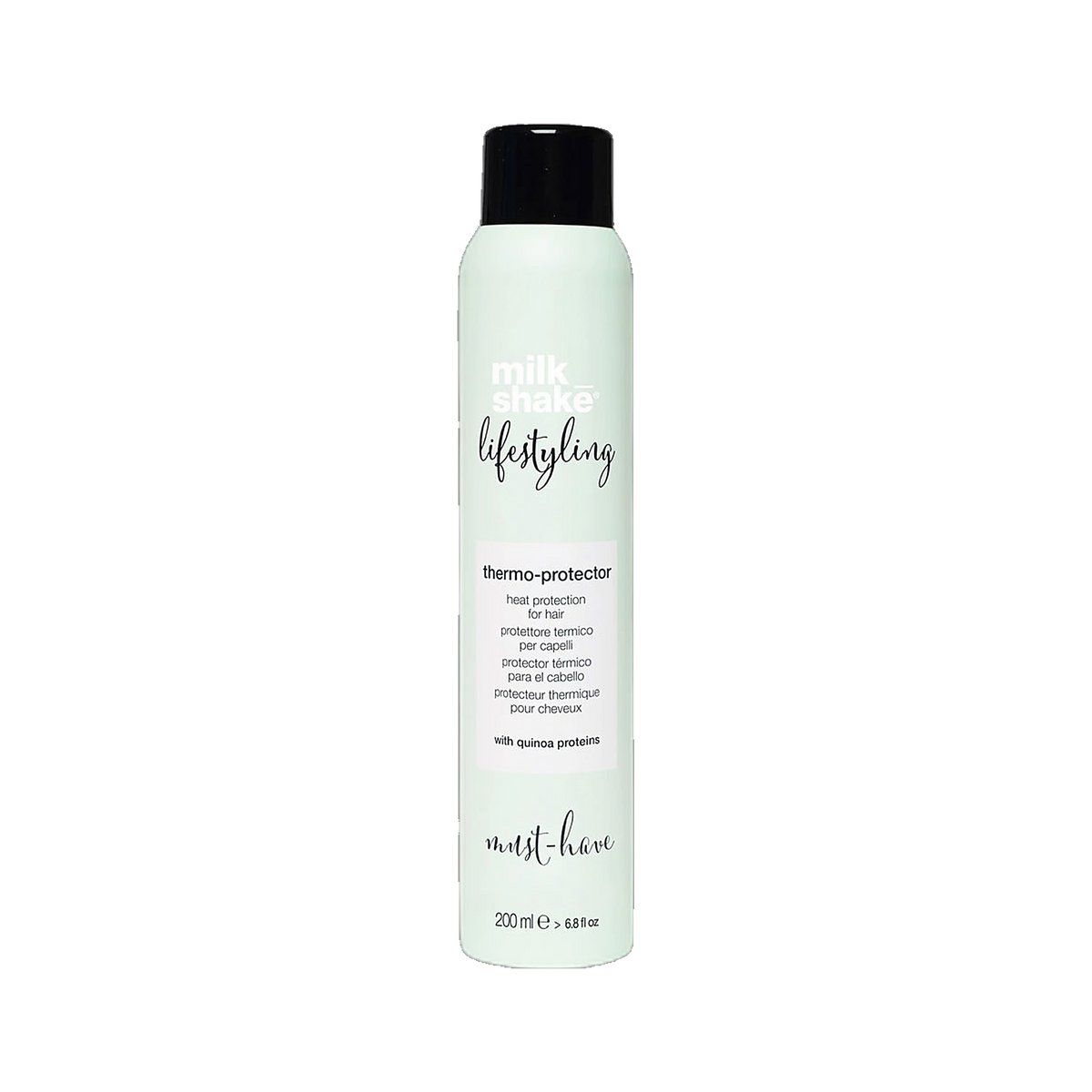 Milkshake Thermo Protector Spray heat protection on transparent background