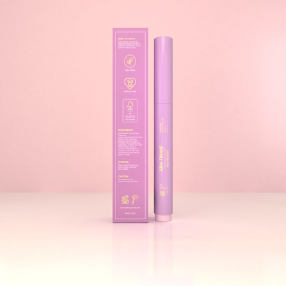 Neeks Kiss Theory packaging back with ingredients and how to apply