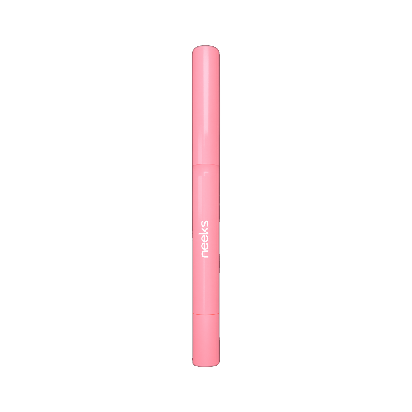 Neeks Love Lipped Fearless Flame seamless lip crayon with box on transparent background