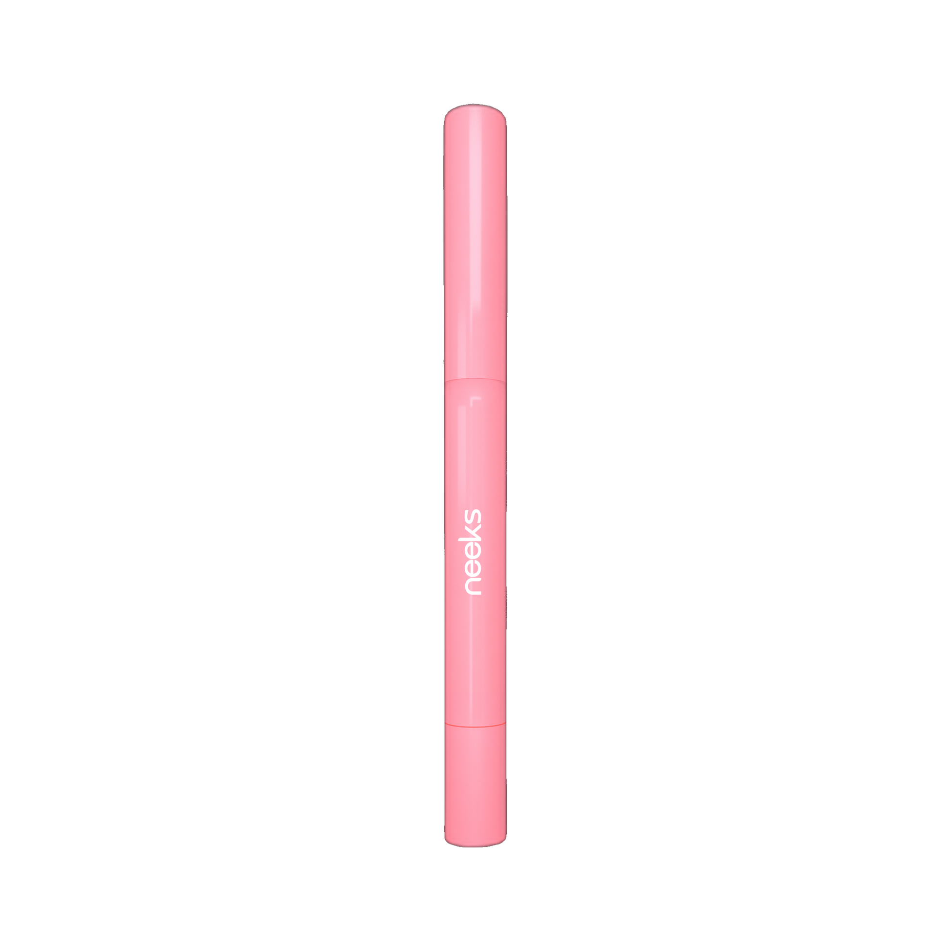 Neeks Love Lipped Fearless Flame seamless lip crayon with box on transparent background