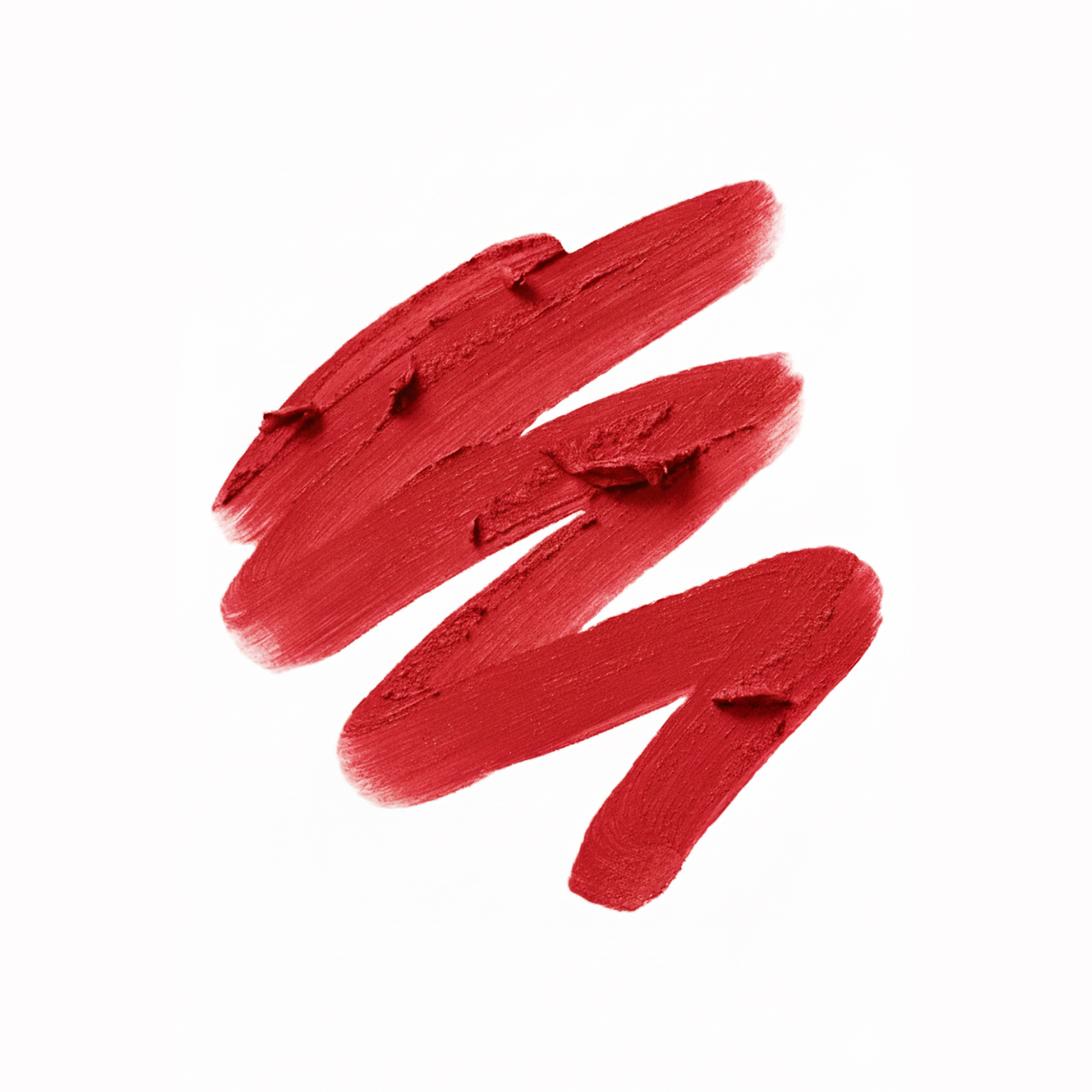 Neeks Love Lipped Fearless Flame shade swatch showing classic bold red colour
