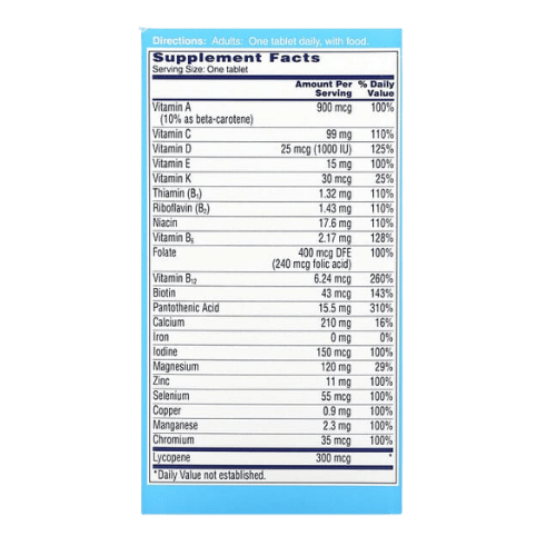  Best  Rate of One A Day Men’s Health Formula Multivitamin Multimineral  in Pakistan