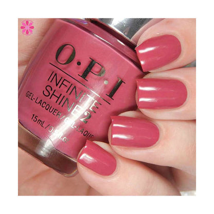 OPI Infinite Shine A Rose at Dawn... Broke by Noon long-wear nail polish 15ml bottle