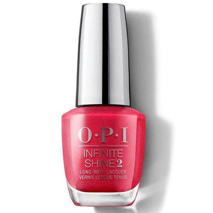 OPI Infinite Shine Cha-Ching Cherry long-wear nail polish 15ml bottle