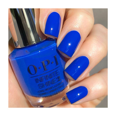 OPI Infinite Shine Ring in the Blue Year long-wear nail polish 15ml bottle