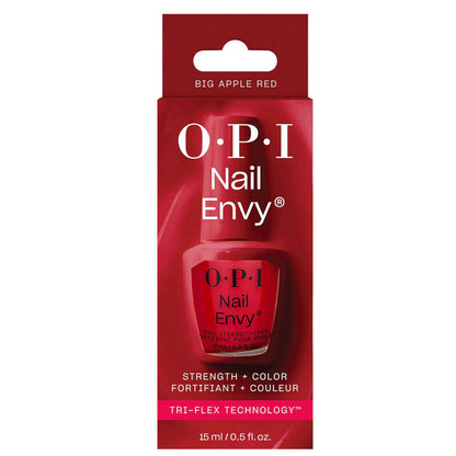 OPI Nail Envy Big Apple Red tinted nail strengthener 15ml bottle