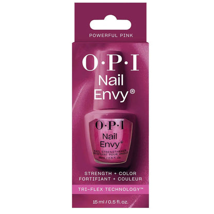OPI Nail Envy Powerful Pink tinted nail strengthener 15ml bottle