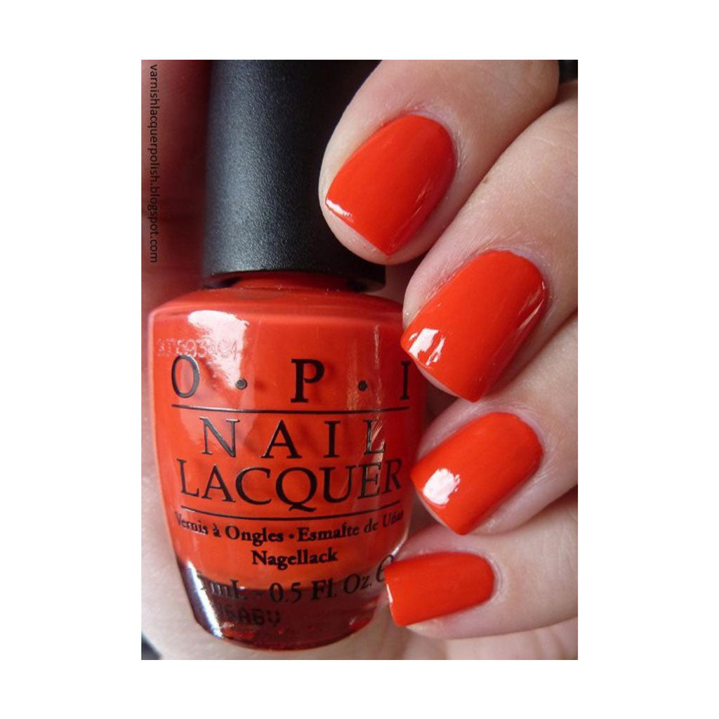 OPI Nail Lacquer A Good Man-darin Is Hard to Find classic nail polish 15ml bottle