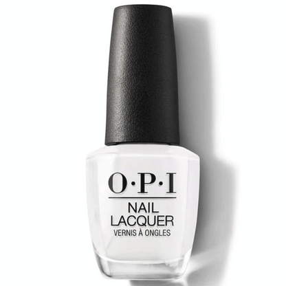 OPI Nail Lacquer Alpine Snow classic nail polish 15ml bottle