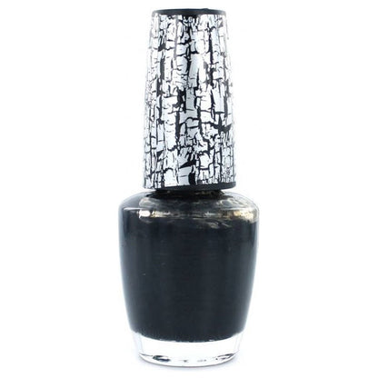 OPI Nail Lacquer Black Shatter classic nail polish 15ml bottle