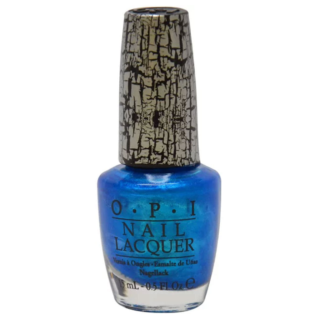 OPI Nail Lacquer Blue Shatter classic nail polish 15ml bottle