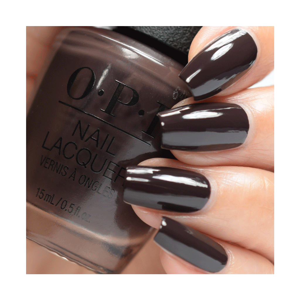 OPI Nail Lacquer Brown to Earth classic nail polish 15ml bottle