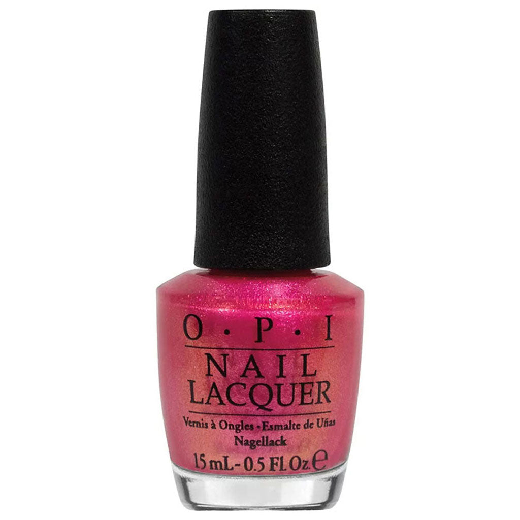OPI Nail Lacquer Can't Hear Myself Pink classic nail polish 15ml bottle