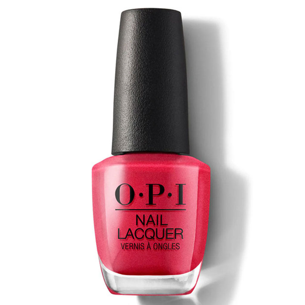 OPI Nail Lacquer Cha-Ching Cherry classic nail polish 15ml bottle