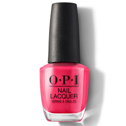 OPI Nail Lacquer Charged Up Cherry classic nail polish 15ml bottle