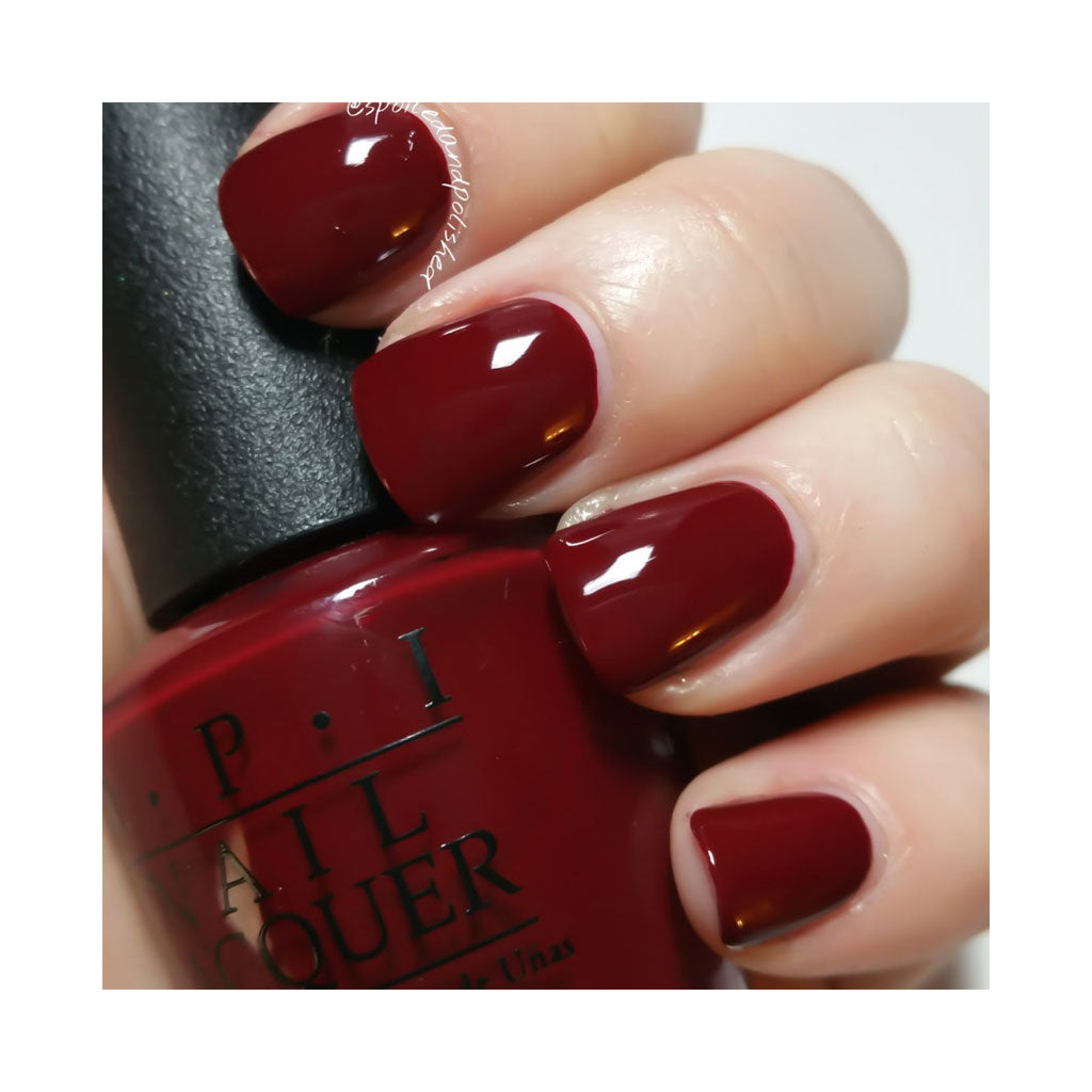 OPI Nail Lacquer Got the Blues for Red classic nail polish 15ml bottle