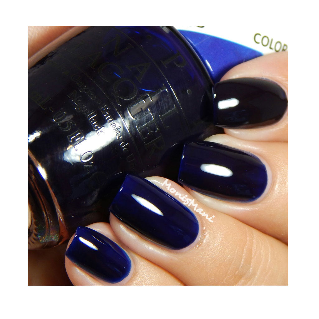 OPI Nail Lacquer Indigo Motif classic nail polish 15ml bottle