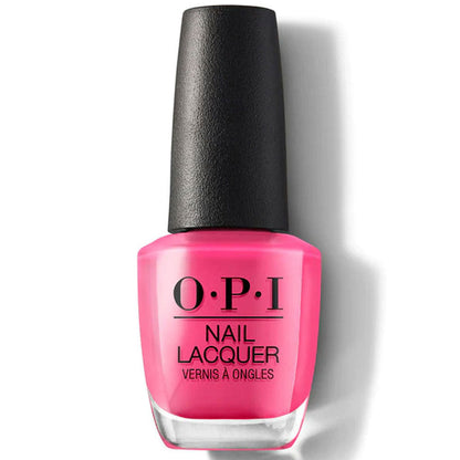 OPI Nail Lacquer Kiss me on my Tulips classic nail polish 15ml bottle