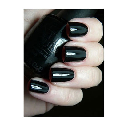 OPI Nail Lacquer Lady in Black classic nail polish 15ml bottle