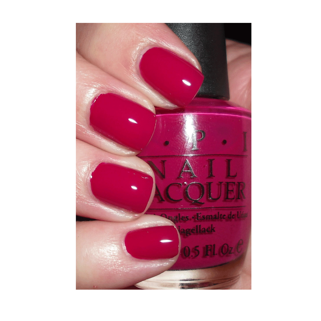 OPI Nail Lacquer Miami Beet classic nail polish 15ml bottle