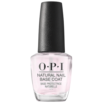 OPI Nail Lacquer Natural Nail Base Coat classic nail polish 15ml bottle