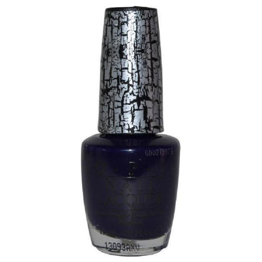 OPI Nail Lacquer Navy Shatter classic nail polish 15ml bottle