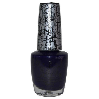 OPI Nail Lacquer Navy Shatter classic nail polish 15ml bottle
