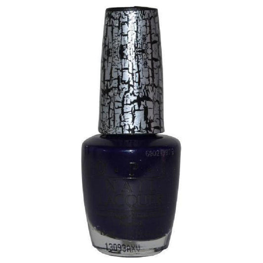 OPI Nail Lacquer Navy Shatter classic nail polish 15ml bottle