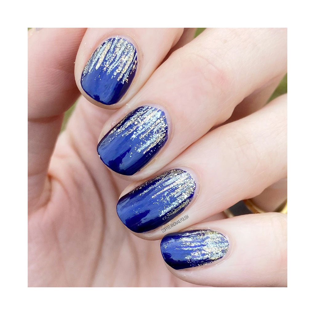 OPI Nail Lacquer Navy Shatter classic nail polish 15ml bottle