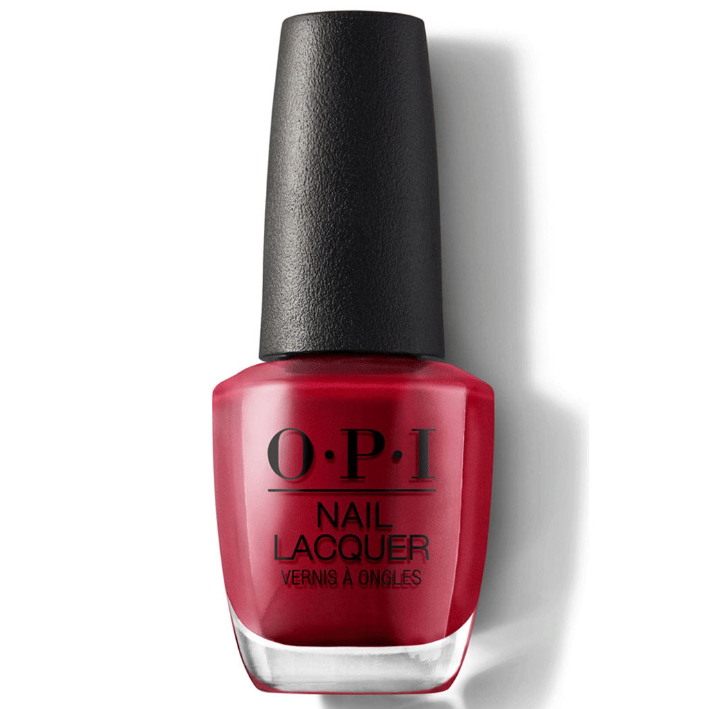 OPI Nail Lacquer OPI Red classic nail polish 15ml bottle