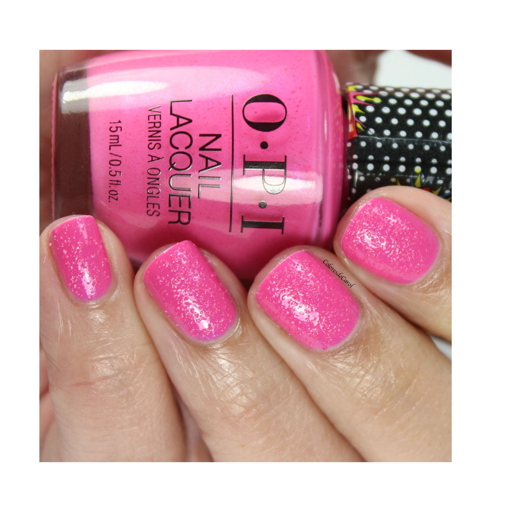 OPI Nail Lacquer Pink Bubbly-r classic nail polish 15ml bottle