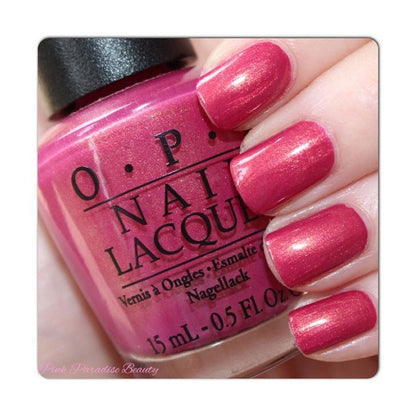 OPI Nail Lacquer Señorita Rose-alita classic nail polish 15ml bottle