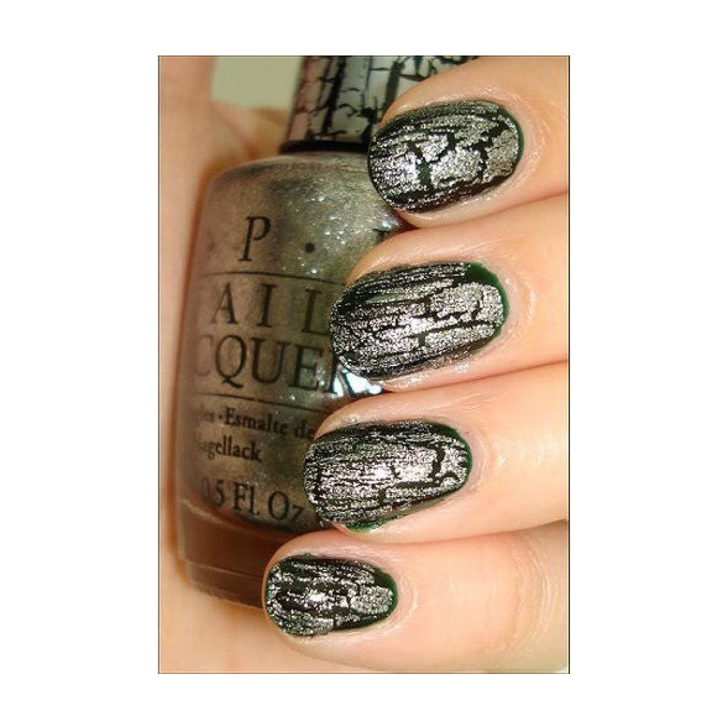 OPI Nail Lacquer Silver Shatter classic nail polish 15ml bottle
