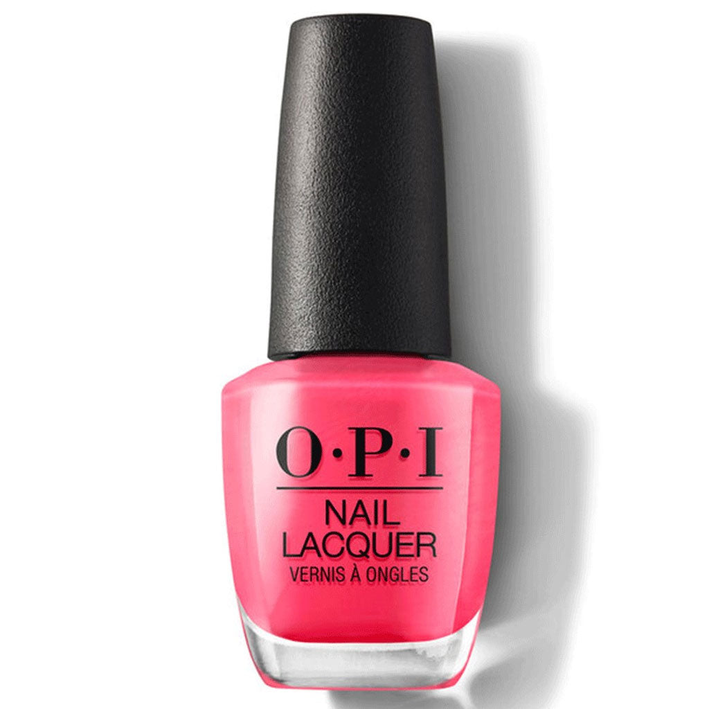 OPI Nail Lacquer Strawberry Margarita classic nail polish 15ml bottle