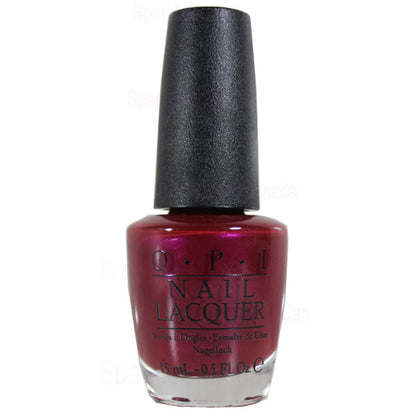 OPI Nail Lacquer Thank Glogg It's Friday classic nail polish 15ml bottle