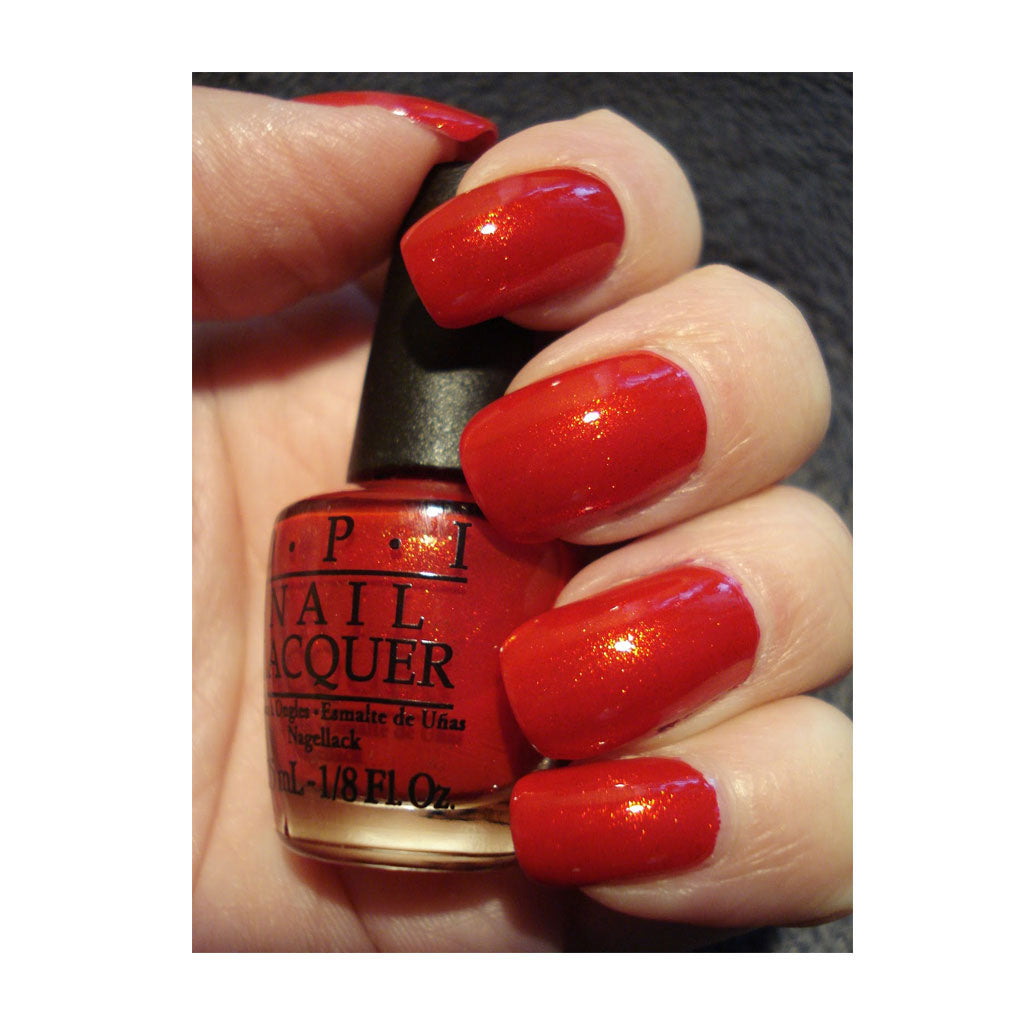 OPI Nail Lacquer The Spy Who Loved me classic nail polish 15ml bottle
