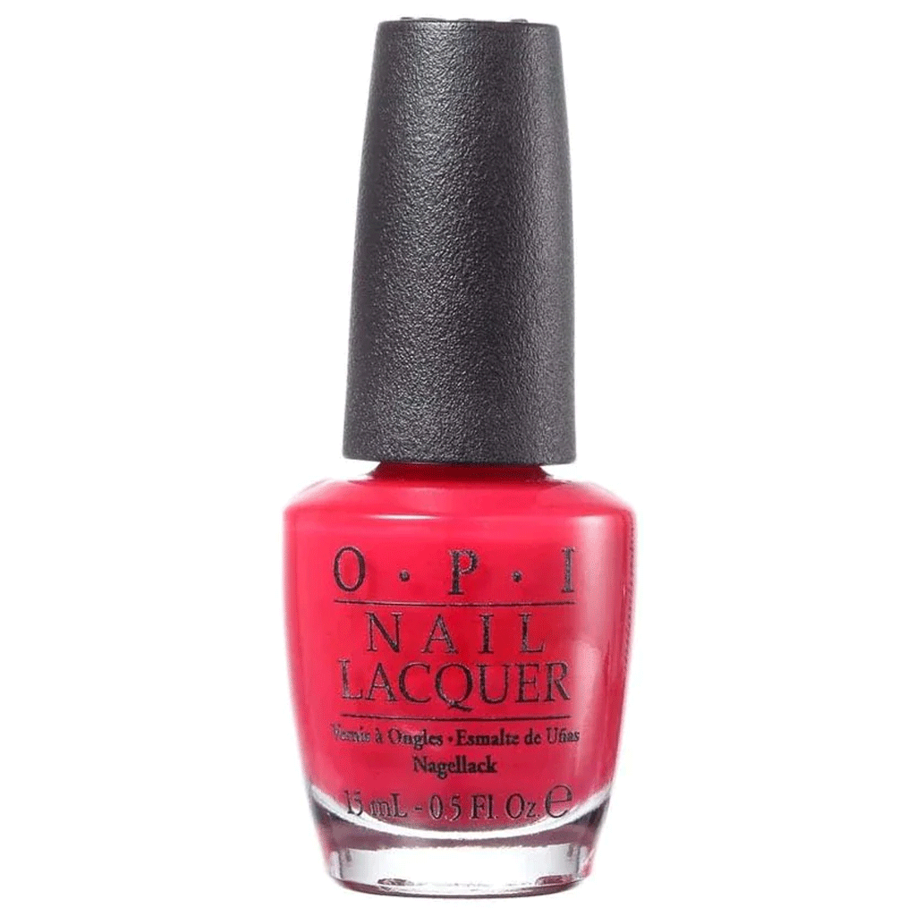 OPI Nail Lacquer Too Hot Pink to Hold 'Em classic nail polish 15ml bottle