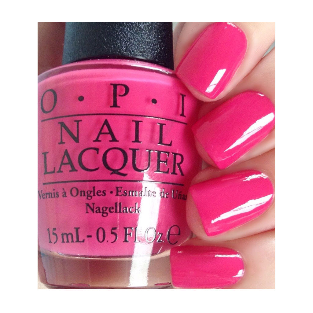 OPI Nail Lacquer V-I-Pink Passes classic nail polish 15ml bottle