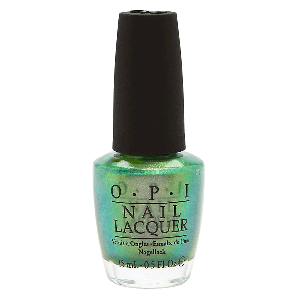 OPI Nail Lacquer Visions of Georgia Green classic nail polish 15ml bottle
