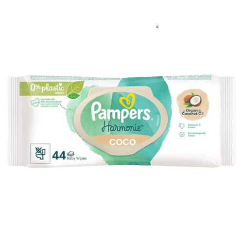  Buy Online Pampers Harmonie Coco Baby Wipes in Pakistan